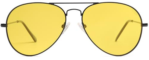 SOJOS Nachtsichtbrille für Autofahrer Damen Herren Polarisierte Anti-Blendung UV400 Schutz SJ1054