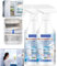 2 Pièces Spray de Dégivrage pour Réfrigérateur Congélateur, 120 Ml Spray de Dégivrage pour Réfrigérateur, élimine Efficacement Et Rapidement L'accumulation de Glace