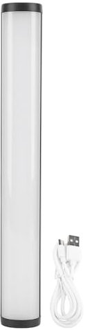 Handheld-Lichtstab, Vollfarb-RGB-LED-Video-Lichtstab, Wiederaufladbare 2600-mAh-Röhre, CRI 97+, 2700 K Bis 6500 K Dimmbares Kameralicht für die Fotografie