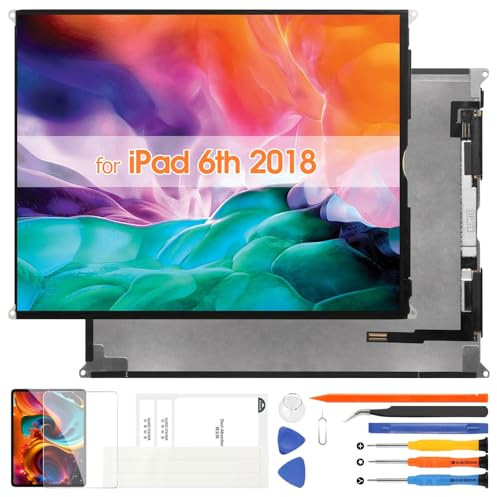 Kit di riparazione per iPad 5th 2017/6th 2018/Air 1 1st Gen 7.9 LCD Display A1474 A1475 A1476 A1893 A1954 A1822 A1823 (Solo LCD, non touch Schermo)