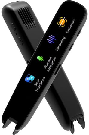 Stylo Scanner de traduction, base de données de vocabulaire étendue, stylo d'enregistrement de haute précision pour l'apprentissage des langues, les activités quotidiennes