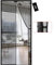 YRH Magnetic Fly Screen Door,Fiberglass Enhanced Screen Mesh,with Stay Open Buckles,Heavy Duty Self-Sealing Mesh,Powerful Magnets,No Drill Installation (90x200 cm, Black)