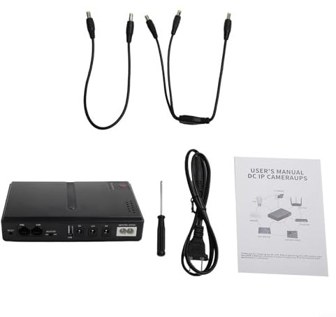 5V 9V 12V DC Backup-USV, Unterbrechungsfreie Stromversorgung Für WLAN-Router Und Telefone, Notstromversorgung Für Internetgeräte(US)