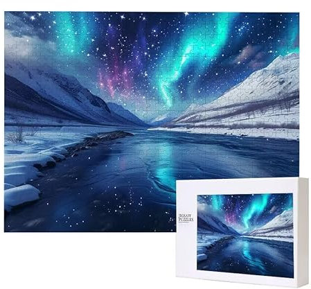 Aurora Schön Puzzle 3000 Teile Puzzles Erwachsene, Helle und farbenfrohe Puzzles, Indoor-Puzzle-Kreativspiel zur Entspannung von Erwachsenen und Erziehung oder als Geschenk I-365