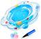 Baby Schwimmring, Pool Spielzeug Kinder,Schwimmhilfe, Baby Float Aufblasbarer für Kinder 12 Monate bis 6 Jahren,Blau Schwimmring