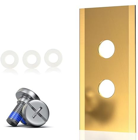 36 Stück Titan Mähroboter Messer, Ersatzklingen Kompatibel Für ALLE Mammotion Luba und YUKA Serien Mähroboter, Robuste Titan Ersatzmesser, Mit Schrauben und Unterlegscheiben