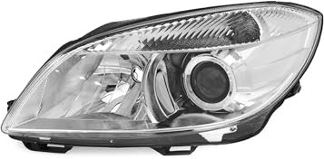 EDA PREMIUM auto Scheinwerfer, Frontscheinwerfer Links 5J1941017D passend für SKODA FABIA 5J 2010-2015, mit Motor, ECE