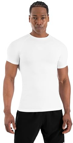 SMILODOX Kompressionsshirt Herren Carnos, Muskelbetontes T-Shirt, Enganliegendes Fitness Shirt, Seamless & Atmungsaktives Trainingshirt mit Body Mapping & feuchtigkeitsregulierung, Gym & Workout
