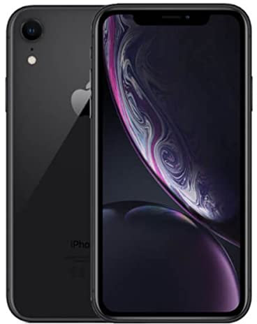Apple iPhone XR (64GB) - Negro (incluye Earpods, adaptador de corriente)