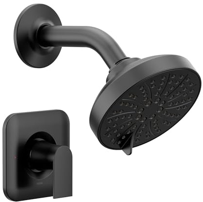 Moen T2472EPBL Genta LX Matte Black Posi-Temp Shower Trim Kit