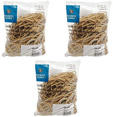 Business Source Size 117B Rubber Bands (15729) - 3 Pack