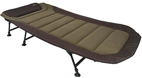 FOX EOS 3 Bed 220x100cm Karpfenliege, Angelliege zum Nachtangeln, Liege zum Camping, Campingbett, Campingliege, Feldbett