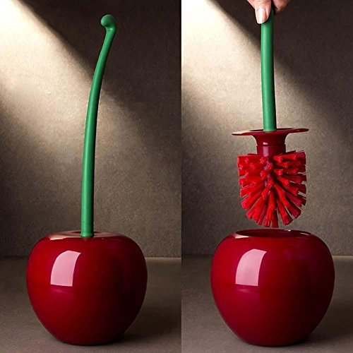 Childlike Innovative Klobürste Kirsche, Toilettenbürste Reinigungsbürste, Toilet Brush, Badezimmer Accessoires