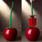 Childlike Innovative Klobürste Kirsche, Toilettenbürste Reinigungsbürste, Toilet Brush, Badezimmer Accessoires