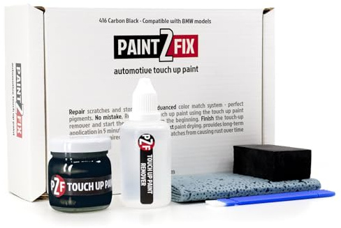 PAINT2FIX 416 Carbon Black | Carbonschwarz Touch-Up Paint & Scratch Repair Kit for BMW Models