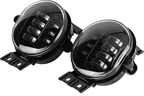 WPFC Ersatz-Wasserdicht Auto-Front-LED-Nebelscheinwerfer Kit, Fit Für Dodge Ram 1500 2002-2008 2500/3500 2003-2009 Durango 2004-2006, 1 Paar