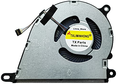 TXLIMINHONG Ventilateur de processeur compatible pour HP Pavilion 15-DY 15-DYnr 1024 14-DQ 14-dq1037 15S-FQ 15S-EQ 15-EF 15-EF0023DX 15-ef0022nr 15S-ER1004AU Series 340S G7 L681344 -001 Ventilateur