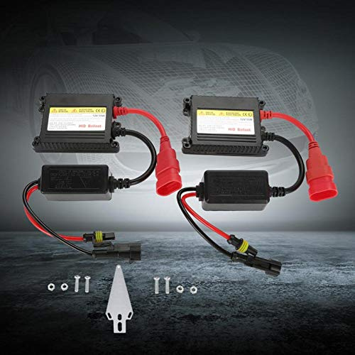 Ballast DC, ballast caché 12V 55W Ballast universel Kit de conversion de remplacement de ballast DC numérique pour voiture moto voiture électrique 2 pièces