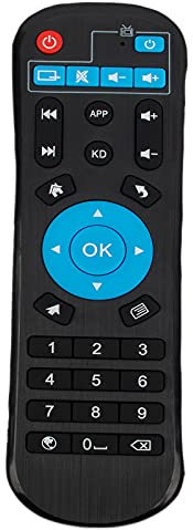VINABTY X3308-086 Ersetzte Fernbedienung passend für Andriod Smart TV Box Controller T95Z Plus,T95K, T95V,T95U PRO,T95,X88 PRO,10 T9,T95Q,T95N, T95 MAX Q+, T95 Plus,HK1 X88 X96 H96 Series