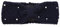 Zwillingsherz Stirnband mit Zopfmuster und Perlen - Hochwertiges Strick-Kopfband für Damen Frauen - Mit Fleece - Wolle - Ohrenschutz - Haarband - warm - weich für Winter und Frühjahr NAV
