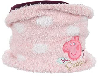 Peppa Pig Écharpe tubulaire pour enfant, Rose, Taille unique