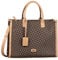 Gabor bags Barina Damen Shopper Umhängetasche Reißverschluss Mittelgroß Braun