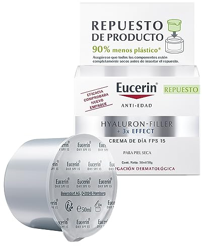 EUCERIN Hyaluron-Filler Día SPF15 Piel Seca Recarga 50 ml