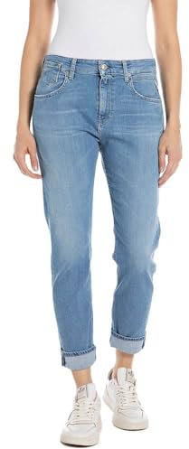 Replay Damen Jeans Marty Boyfit Bio, Light Blue 010-2 (Blau), 27W / 28L
