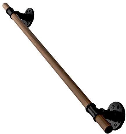 WORDFUN Handfußgeländer Holz Ø 32 Mm, Rundes Handlauf Balko, Rustikal Natürlich Brüstung Stange, Segmentierte Installation, Eine Vielzahl Von Stilen, Passend Wie Sie Möchten