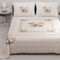 PETTI Artigiani Italiani - Copriletto Singolo Estivo 170x260cm 100 g/m² Double Face, Trapuntino Letto Singolo Primaverile, Trapunta Leggera, Fiocco Beige, 100% Made in Italy