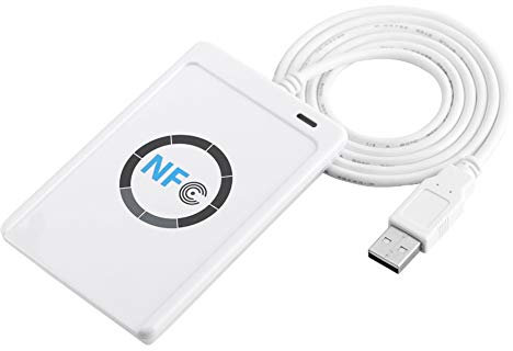 IC-Kartenleser, NFC-Lesegerät/Schreibgerät, Lesegerät/Schreibgerät für Kontaktloses NFC-RF-ID-Smartcard-Lesegerät mit USB-Kabel, SDK, 5-Fach Beschreibbare IC-Karte