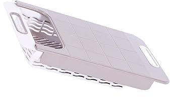 COLLBATH Tagliere Multifunzionale Retrattile con Scolapiatti per Carne e Verdure per Lavelli