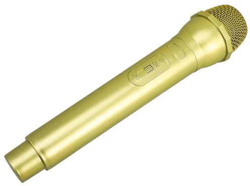 MUSISALY Realistic Boys and Girls Microphone Toy Pretend Play Toy Fake Mic Boys and Girls Microphone Stage Play Accessory