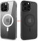 ANEWSIR for iPhone 15 Pro Max Case 2pcs (Clear+Matte Black), Compatible with Magsafe, Shockproof Protection, Magnetic Phone Cases for iPhone 15 Pro Max Cover 6.7 inch.