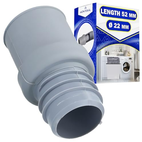 Waschmaschine und Geschirrspüler Ablaufschlauch Adapter Ø22mm