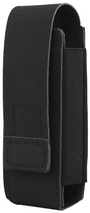 Pfefferspray Holster Pouch, Klein Molle Taschenlampenhalter, Taktische Pfeffersprayhalter Multitool-Mag-Zubehörtasche für den Dienstgürtel