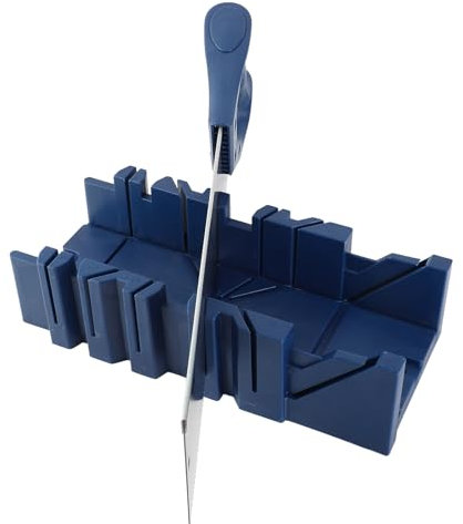 45° Miter Saw with Storage Box Rugged Stable Angle Cutting Hand Miter Saw Cabinet Set