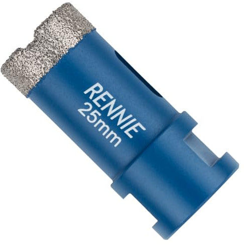 25mm Diamond Hole Saw Drill Bit With A M14 Shank For Angle Grinders. For Porcelain Tiles Ceramic Slate Stone Granite Marble Glass. Diamond Core Holesaw/Hole Cutter