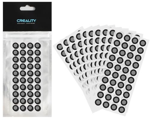 Creality 3D Scan Marker 6 mm Aufkleber optische Tracking Punkte Referenzpunkt 400 Stück in 10 Blättern für 3D Scanner