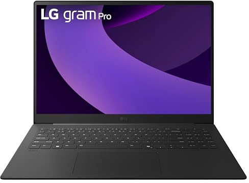 LG gram Pro 16-inch Lightweight Laptop Computer, Intel Evo Edition Powered by Intel Core Ultra7 258V Processor, Copilot+ Windows 11 Home, 16GB RAM, 1TB SSD - Metal Gray
