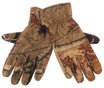 UPKOCH 1Paar Herren Camouflage Jagdhandschuhe wasserdichte Atmungsaktive Outdoor für Winter und Freizeitaktivitäten für Jagd Schneesport und Radfahren
