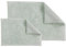 Schöner Wohnen Kollektion Badteppich einfarbig Mint Set aus 40x60cm & 67x110 cm – Badematte rutschfest - Badteppich waschbar – Badezimmer Duschvorleger Trockner geeignet