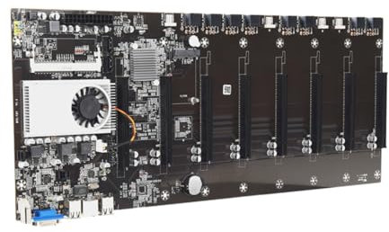 Alipis Placa Base para Máquina Minera 8 Gpu CPU Integrada Ddr3 Consumo y Alta Eficiencia para Minería Profesional Centros De Datos Industriales
