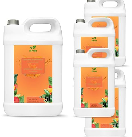 Scheibenreiniger 25L / 5x5 liter Sommer - Scheibenwischwasser fertig gemischt mit Mango Duft - streifenfrei gegen Insekten Schmutz Pollen