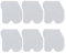HURI 6x Luftfilter passend für Husqvarna 235 235E 236 236E 240 240E Motorsäge 545061801