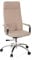 hjh OFFICE 670976 Bürosessel SARANTO Plus I Stoff Beige moderner Bürostuhl mit hoher Rückenlehne
