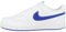 Nike Herren Court Vision LO Basketball Shoe, White/Game ROYAL, 44.5 EU