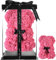 Rose, orso rosa, orsacchiotto Rosa, orsacchiotto, rosa, idea regalo per mamma, donna, adolescente, regalo fatto a mano, orsacchiotto, rosa, orsacchiotto rosa, orsacchiotto, orsetto con scatola (rosa)