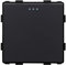 BSEED EU Standard 1 Fach 2 Weg Lichtschalter 86mm*86mm Schwarz