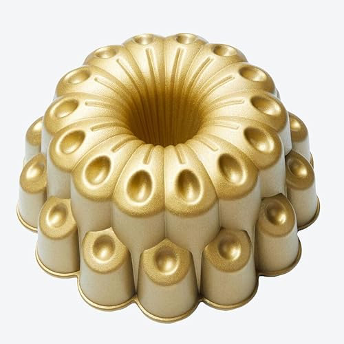 Hagen Grote Superleitfähige Guss-Backform Dahlienblüte, Ø 24 cm, 10 cm hoch, für kunstvolle Kuchen-Kreationen